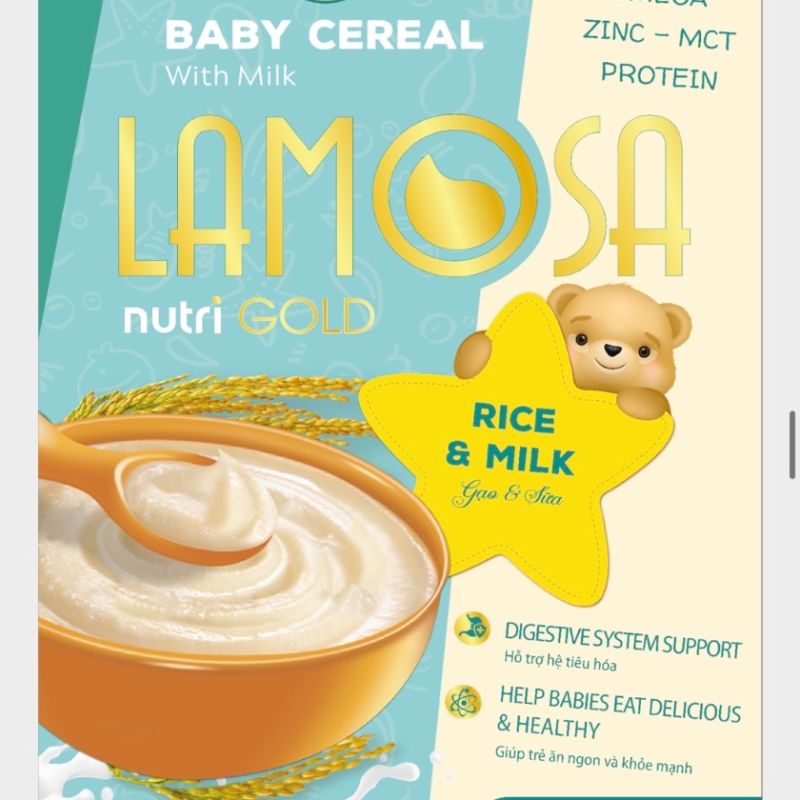 Lamosa packet cereal
